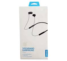Lenovo HE05 | Neckband Bluetooth Headset | Lightweight | Flexible | Bluetooth Handsfree