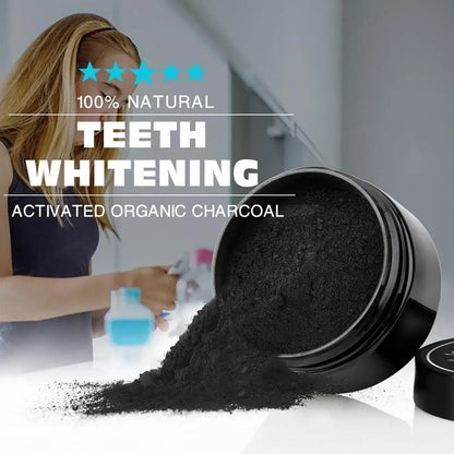 Teeth Whitening Powder,Activated Carbon, Coconut Shell Powder Deep Cleaning for Men Women