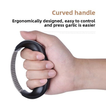 Stainless Steel Garlic Press Crusher