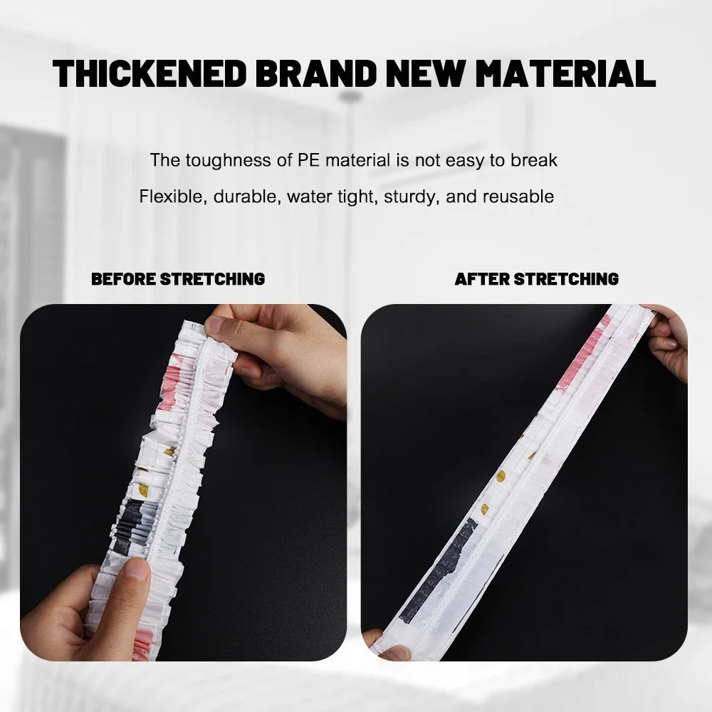 Air Conditioner Dust Cover Reusable Air Conditioning Protective Case Cartoon Printed Dust Covers Air Conditioning Cleaning Tools