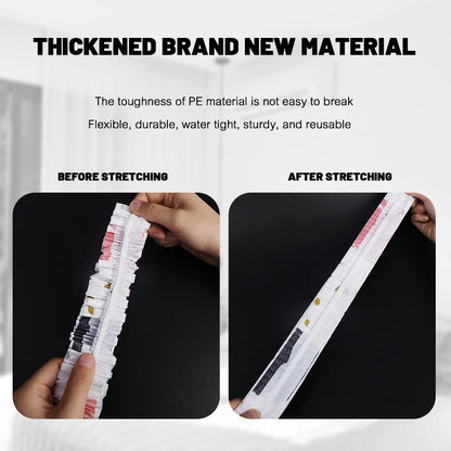 Air Conditioner Dust Cover Reusable Air Conditioning Protective Case Cartoon Printed Dust Covers Air Conditioning Cleaning Tools