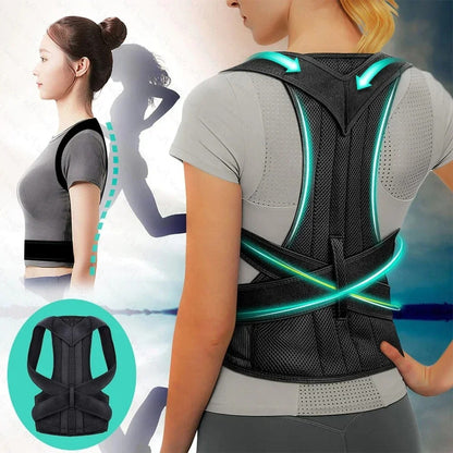 Back Posture Corrector For Children Adults Inteligente Lumbar Back Support Belt