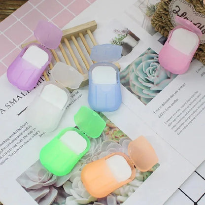 20pcs Portable Disposable Soap Paper pack of 5