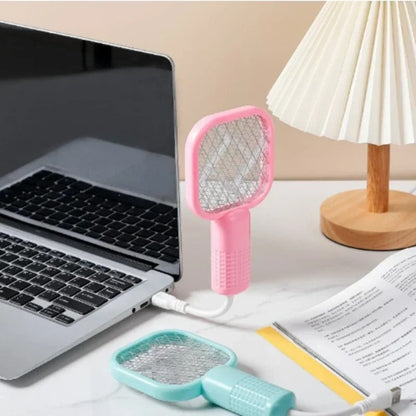 Electric Mosquito Racket USB Portable Fly Killer Racquet
