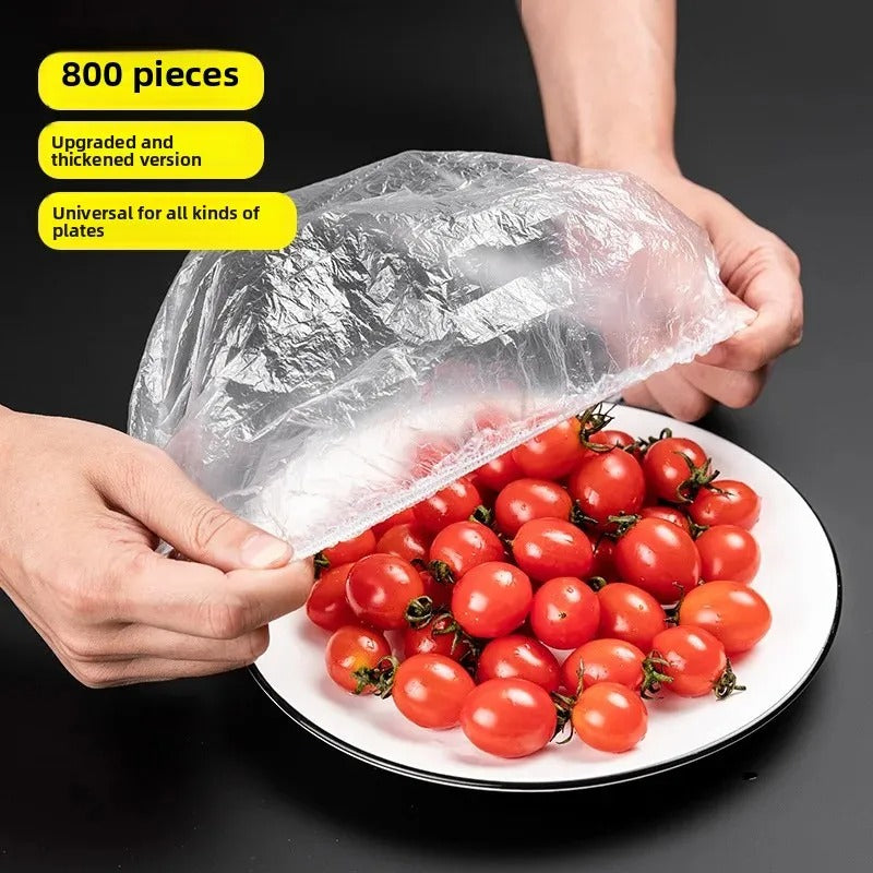 100pcs Disposable Food Storage Cover