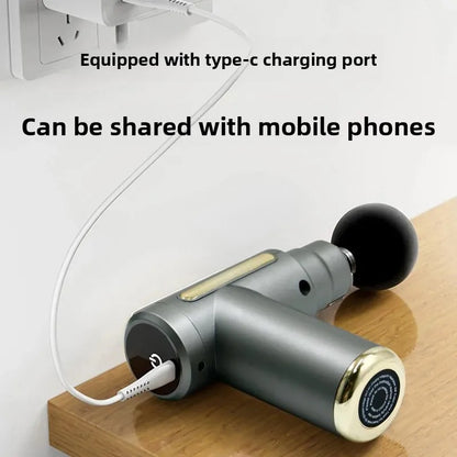 Mini Massage Gun Percussion Muscle Massager Gun Electric Body Massager