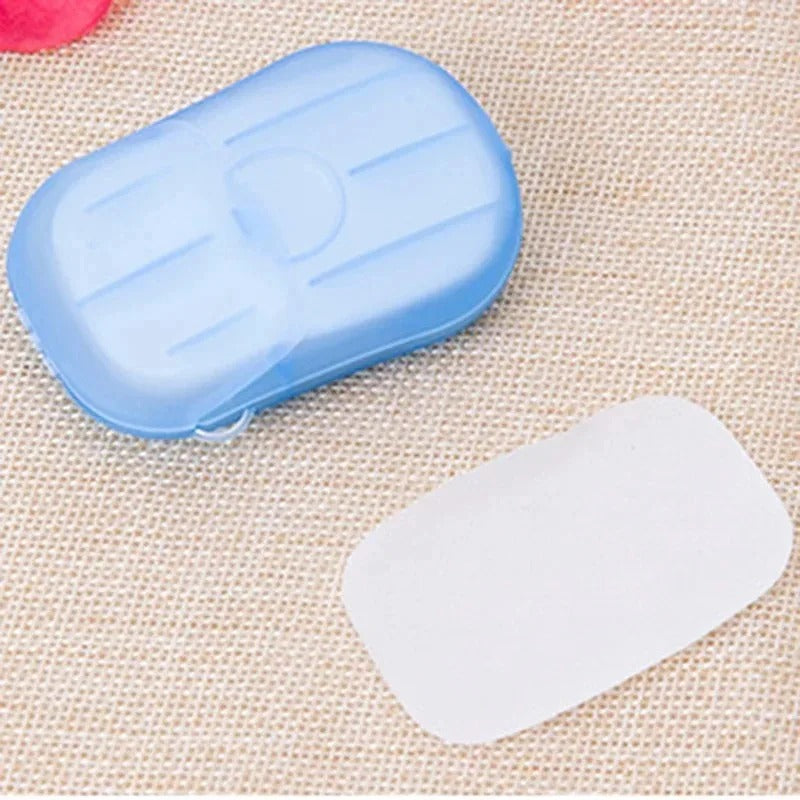 20pcs Portable Disposable Soap Paper pack of 5