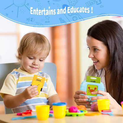 Education Toys Sight Words Games Talking Flash Cards Learning English Machine Electronic Book