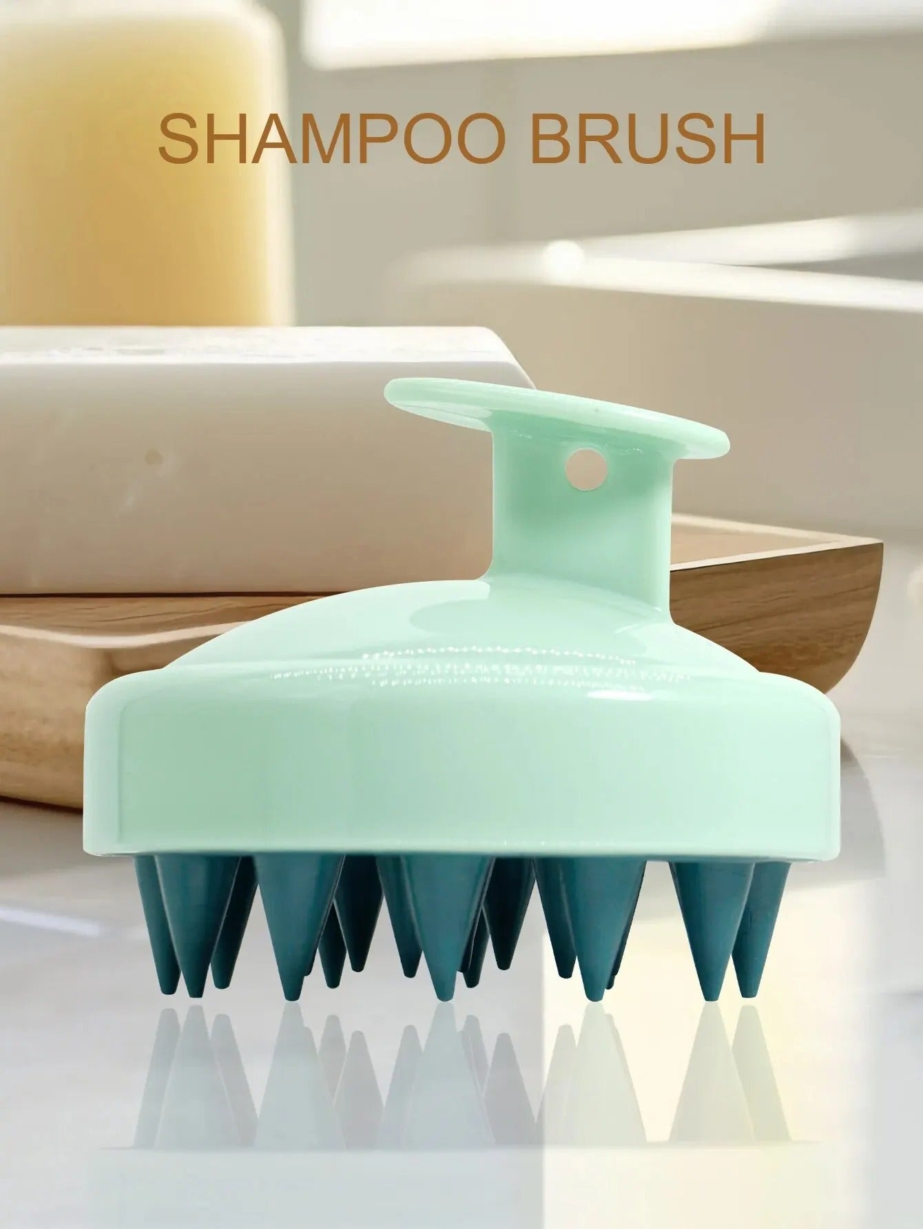 Soft Silicone Shampoo Brush