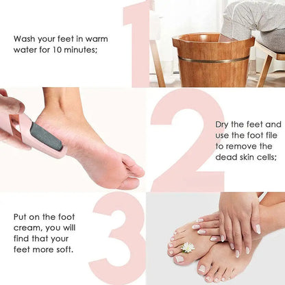 2 in 1 Electric Callus Remover Foot Care Tool Foot File Removes Dry Coarse Skin Calluses Rechargeable