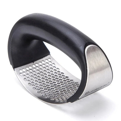 Stainless Steel Garlic Press Crusher