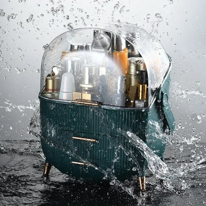 Cosmetic Storage Box Big Capacity Waterproof Dustproof Jewelry Makeup Organizer Home Skin Care Make Up Storage Drawer