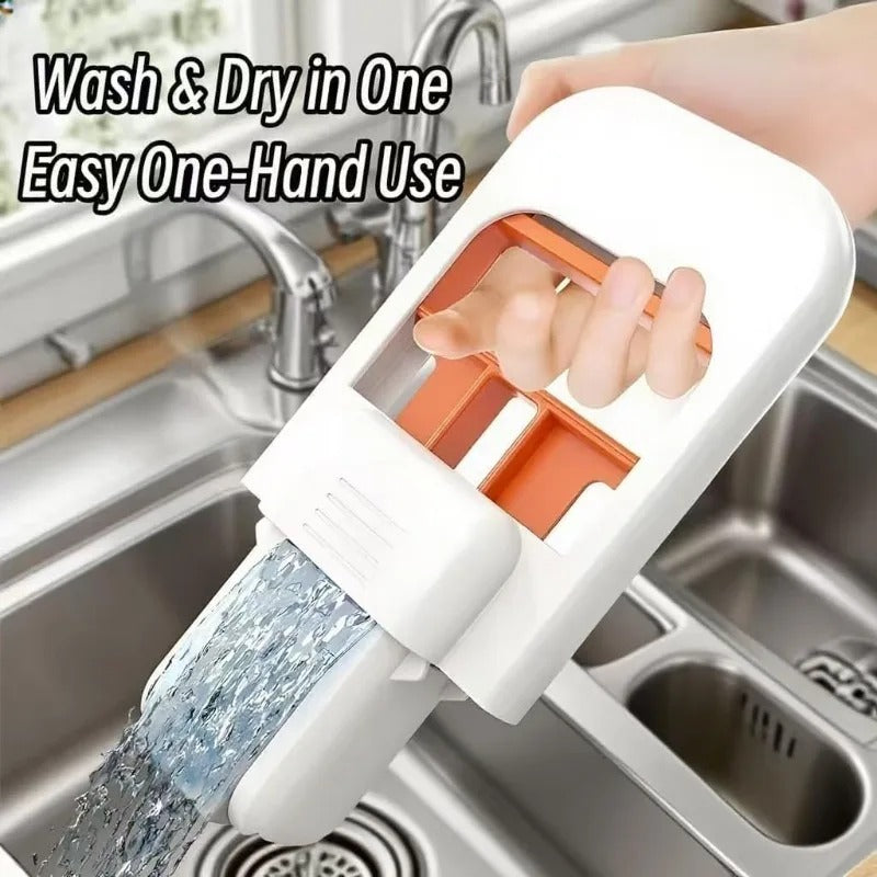 Mini Handheld Mop Foldable Sponge Mop Desktop Bathroom Sink Quick Water Absorption and Cleaning Tools Home Car Glass Screen Mops