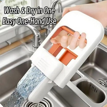 Mini Handheld Mop Foldable Sponge Mop Desktop Bathroom Sink Quick Water Absorption and Cleaning Tools Home Car Glass Screen Mops