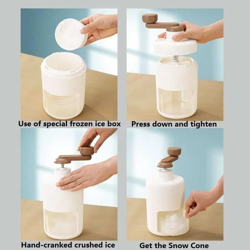 Manual Protable Ice Crusher Free Ice Boxes