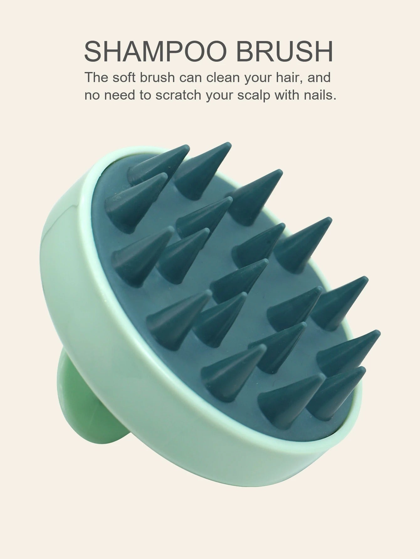 Soft Silicone Shampoo Brush