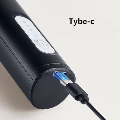 Mini Milk Frother Egg Whisk Portable USB Charging Handheld Coffee/Milk Blender Electric Stainless Steel Egg Beater Home Use