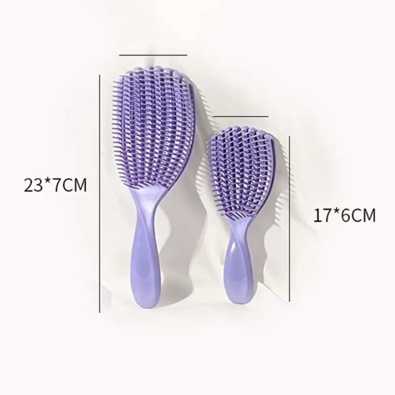 Hair Brush Octopus Hairbrush Pink Massage Detangler Brush For Curly Hair Thick Hair Care Hairbrush Styling Tools
