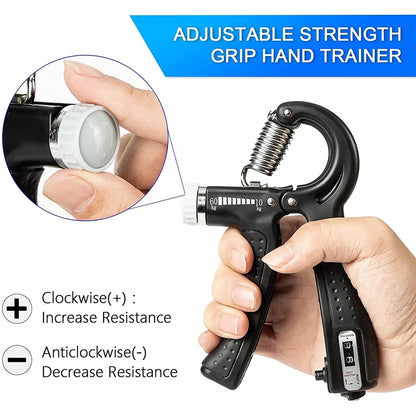 5-60Kg Gym Fitness Hand Grip Men Adjustable Finger