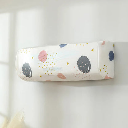 Air Conditioner Dust Cover Reusable Air Conditioning Protective Case Cartoon Printed Dust Covers Air Conditioning Cleaning Tools