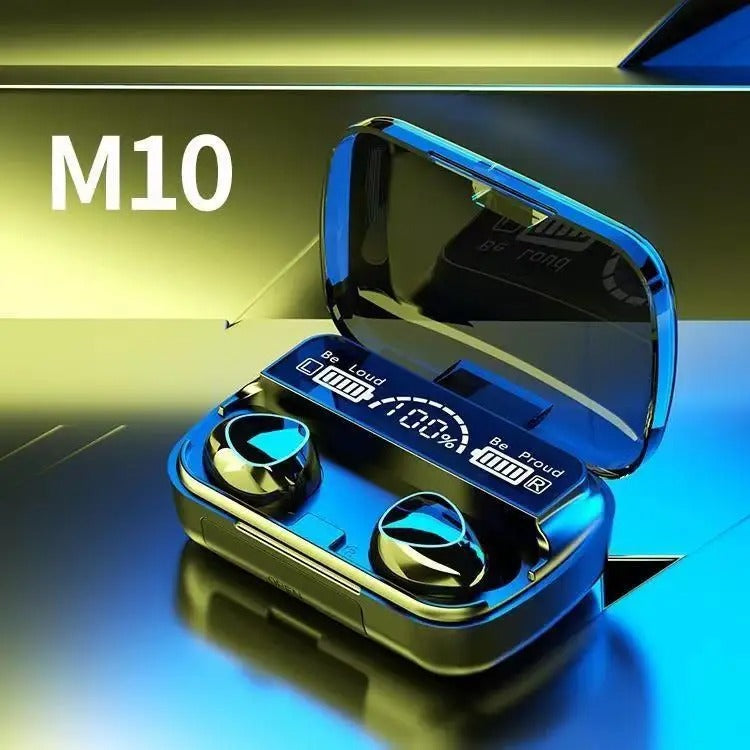 M10 Earphone Wireless Headset High Quality Perfect Sound Earbuds
