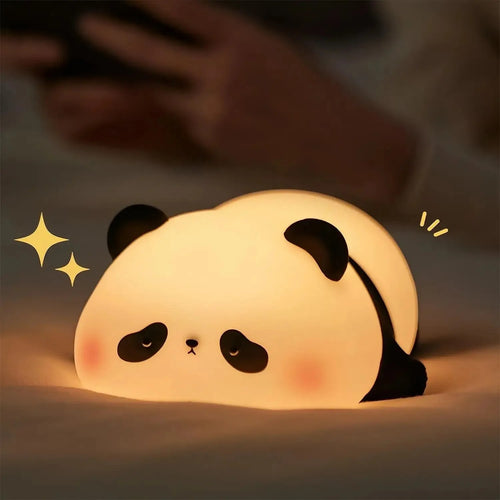 Silicone Panda Rechargeable Lamp